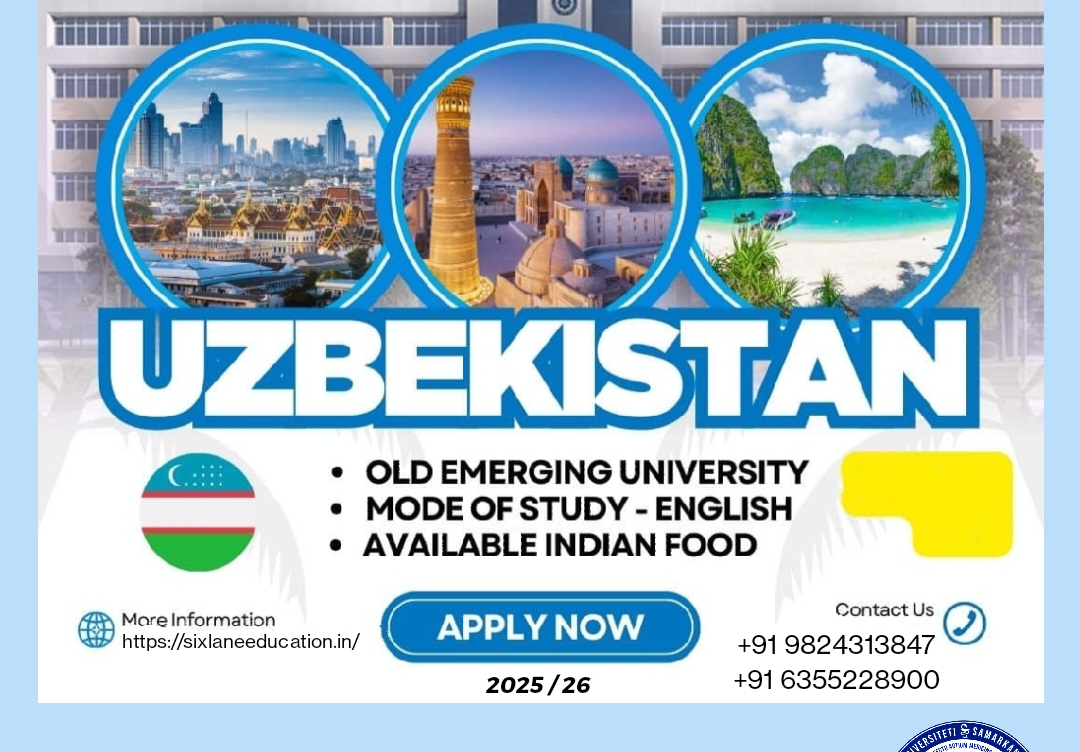 Confirmed for 5 admission letters From SAMARKAND STATE MEDICAL UNIVERSITY & BUKHARA STATE MEDICAL INSTITUTE / UZBEKISTAN